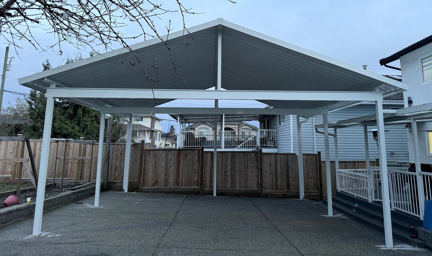 Typical A shape Carport