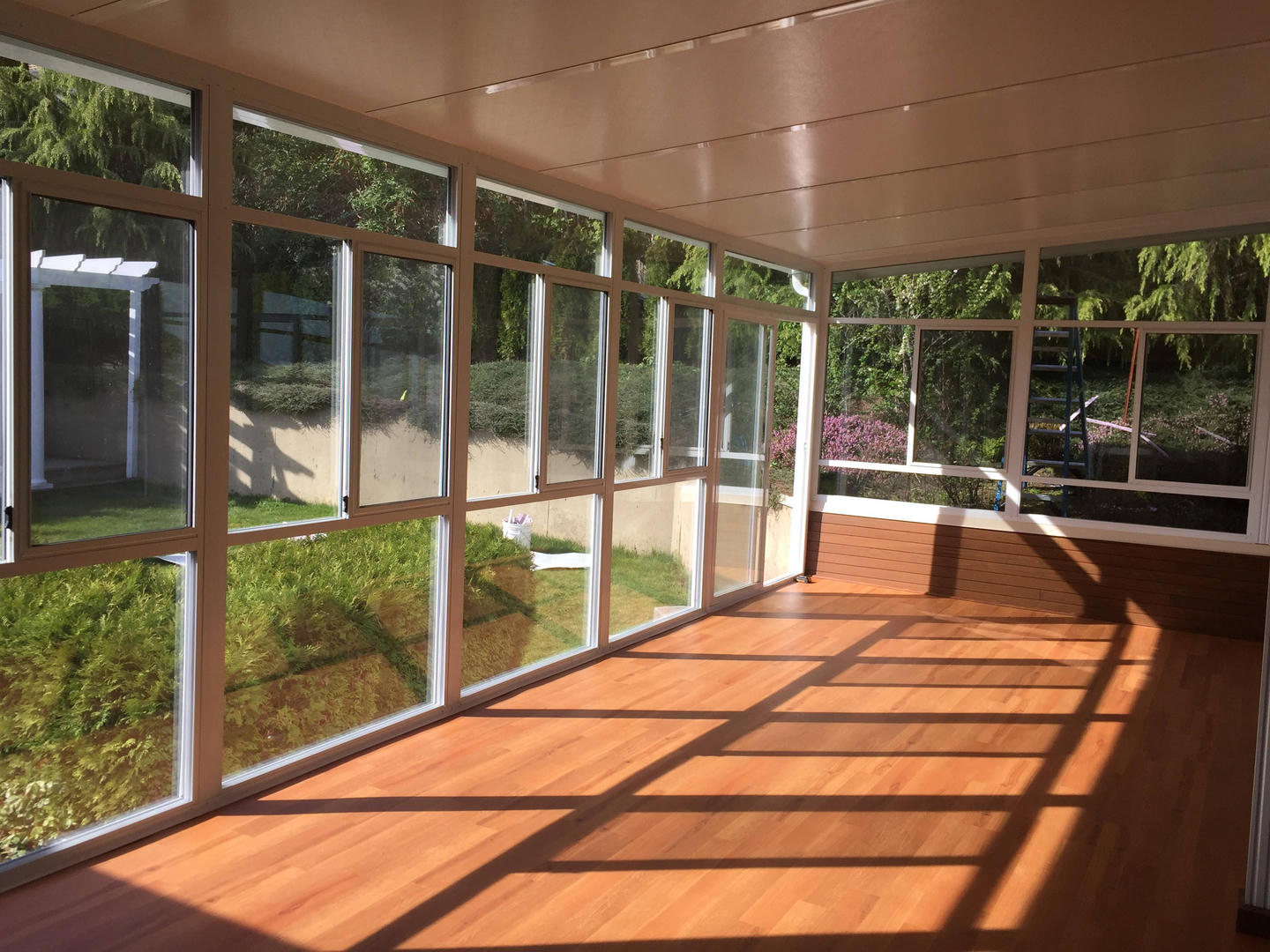 Warm sunroom