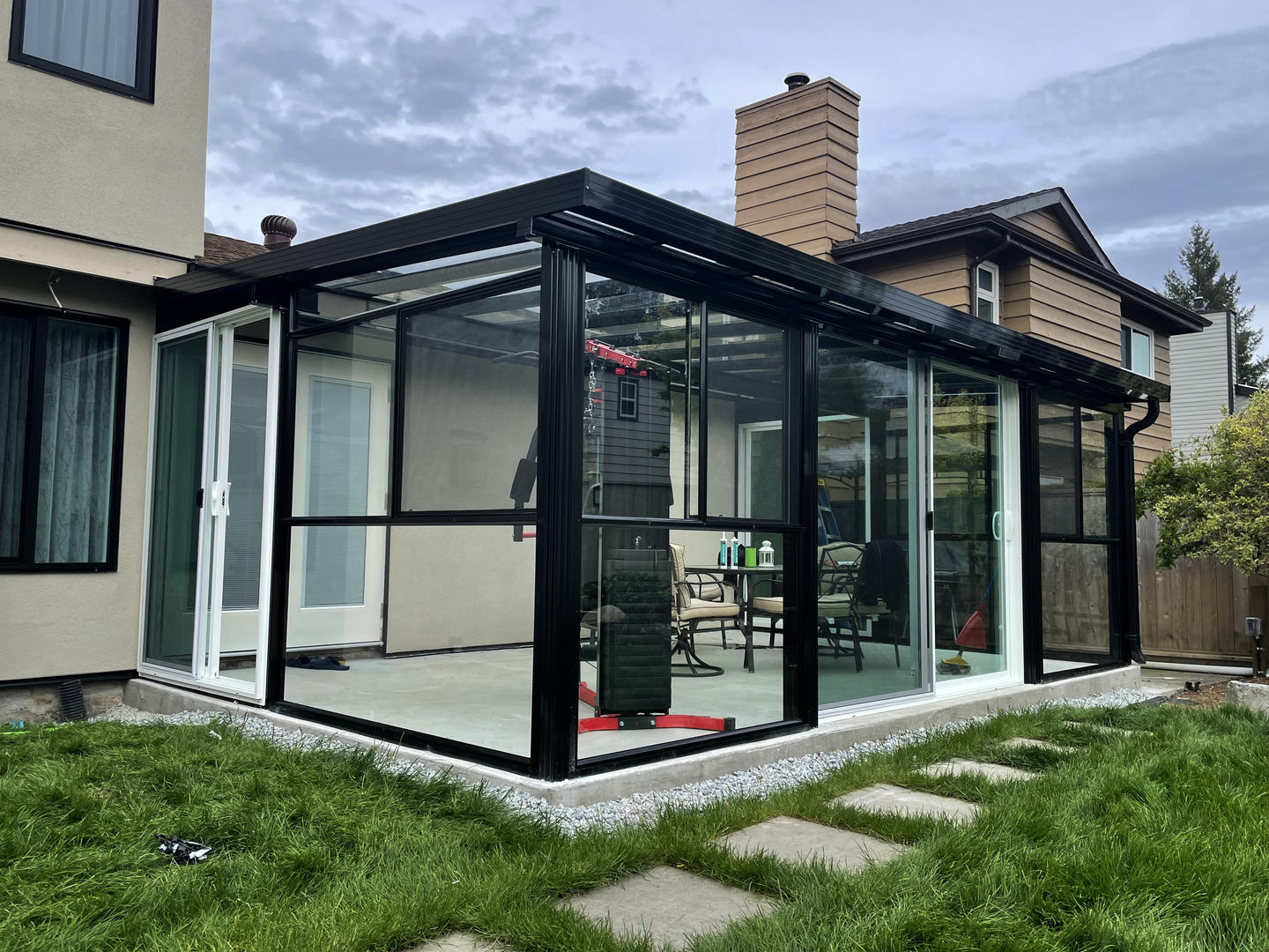 Sunroom gym